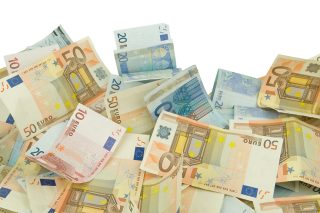 euros money